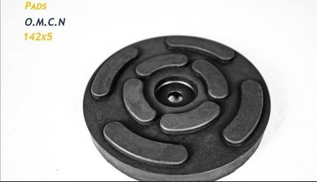 O.M.C.N — Bolt-on / clip-over pad, Ø142 mm