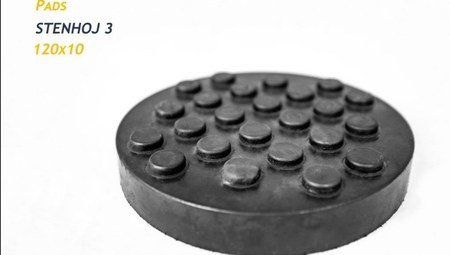 Stenhoj 3 — Clip-over pad, Ø120 mm